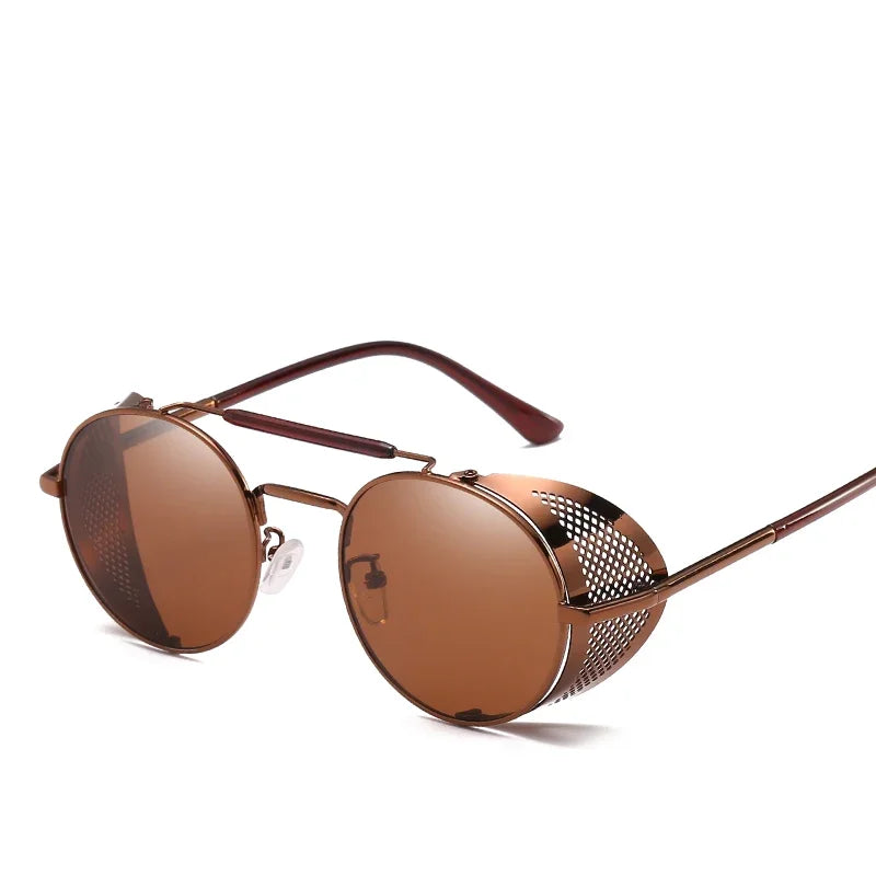 Lunettes De Soleil Steampunk Rétro Unisexe UV400 - Style Unique & Confortable 6