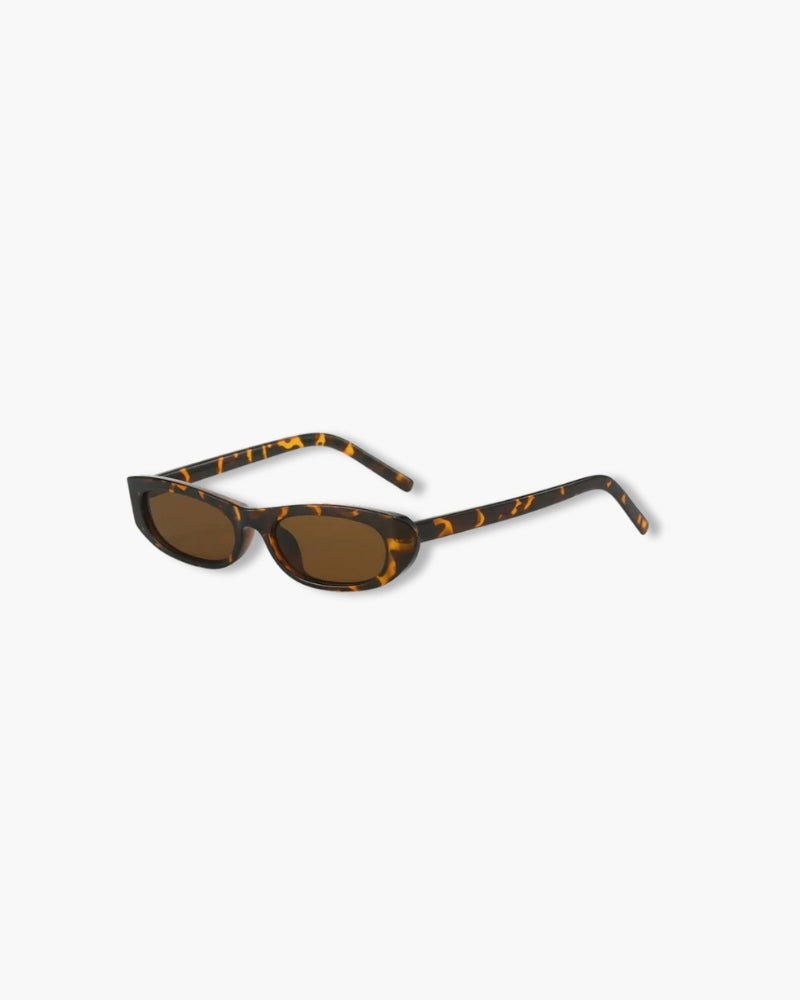 Lunettes de Soleil Ovales Vintage Femme – UV400, Monture Légère et Confortable, Élégance Classique en Noir 4