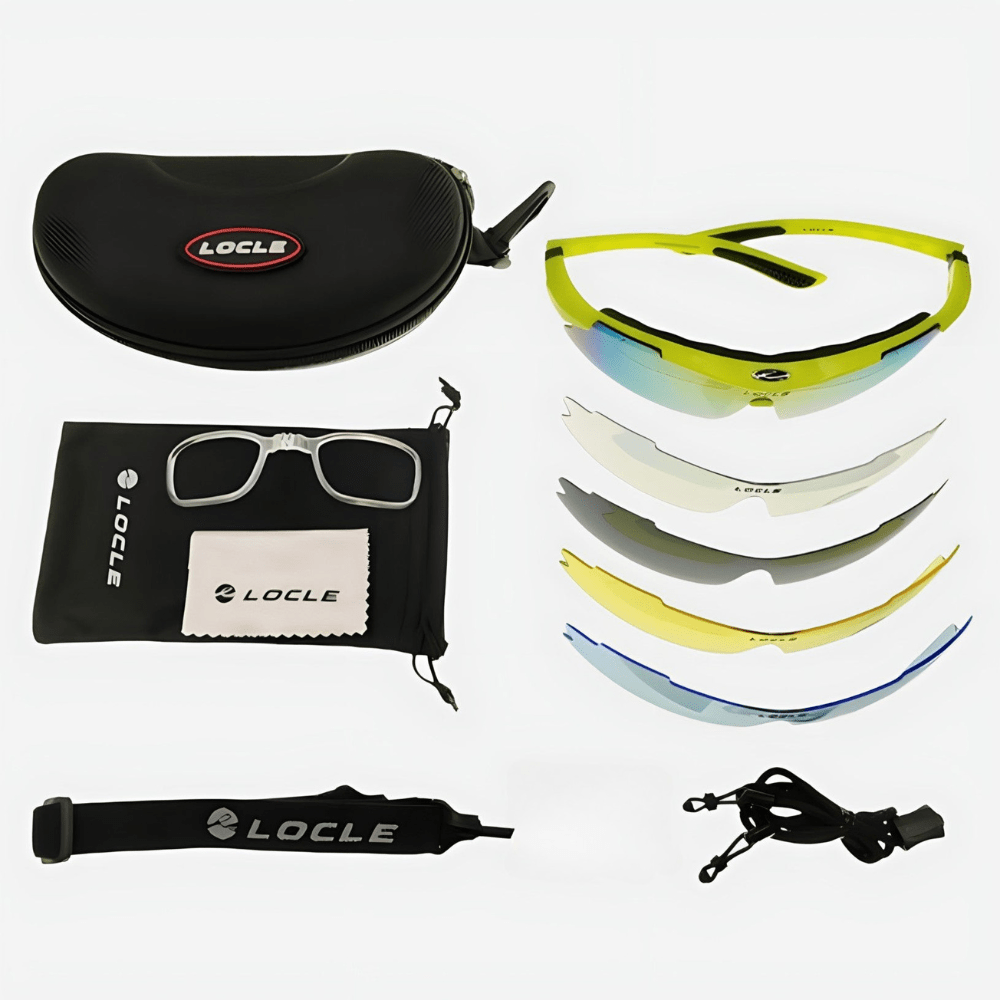Lunettes de Soleil Polarisées Légères avec Protection Latérale pour Activités Outdoor – Idéales pour Randonnée et Trekking