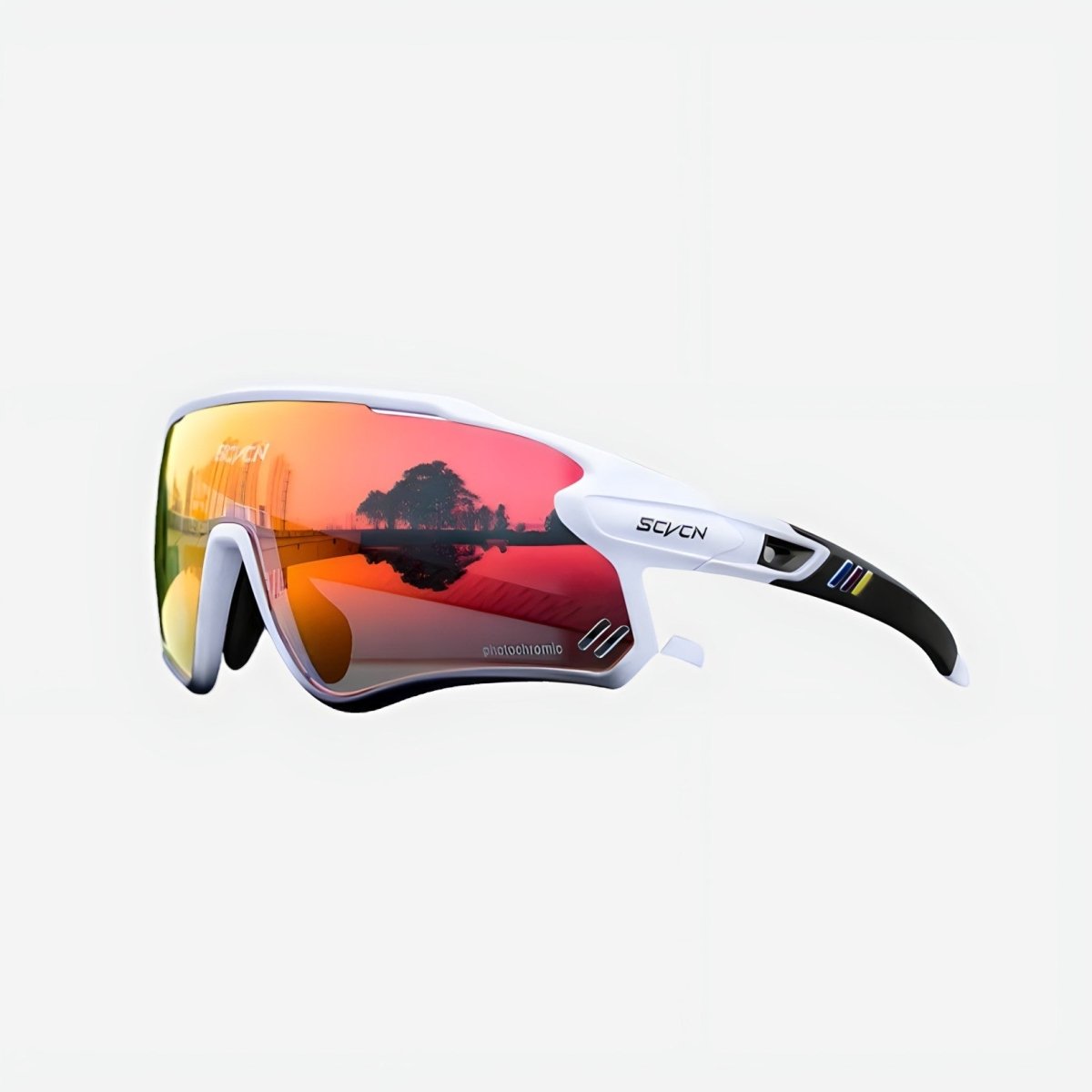 Lunettes de Soleil Sportives avec Protection UV et Monture Légère – Design Ergonomique et Confort Optimal pour Activités Extérieures
