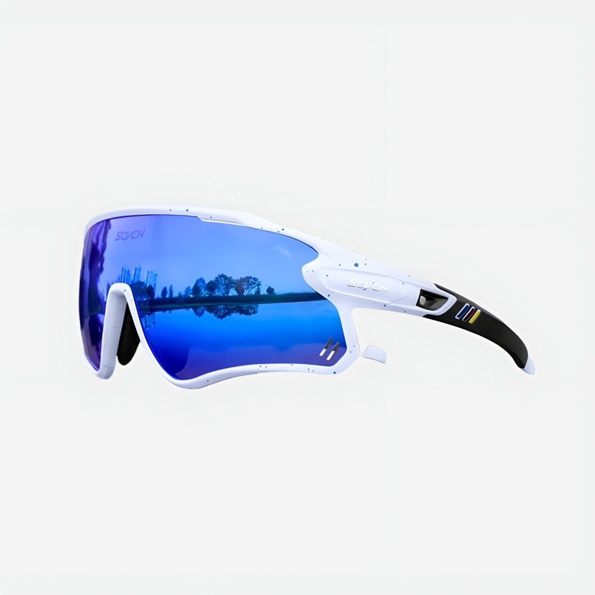 Lunettes de Soleil Sportives avec Protection UV et Monture Légère – Design Ergonomique et Confort Optimal pour Activités Extérieures
