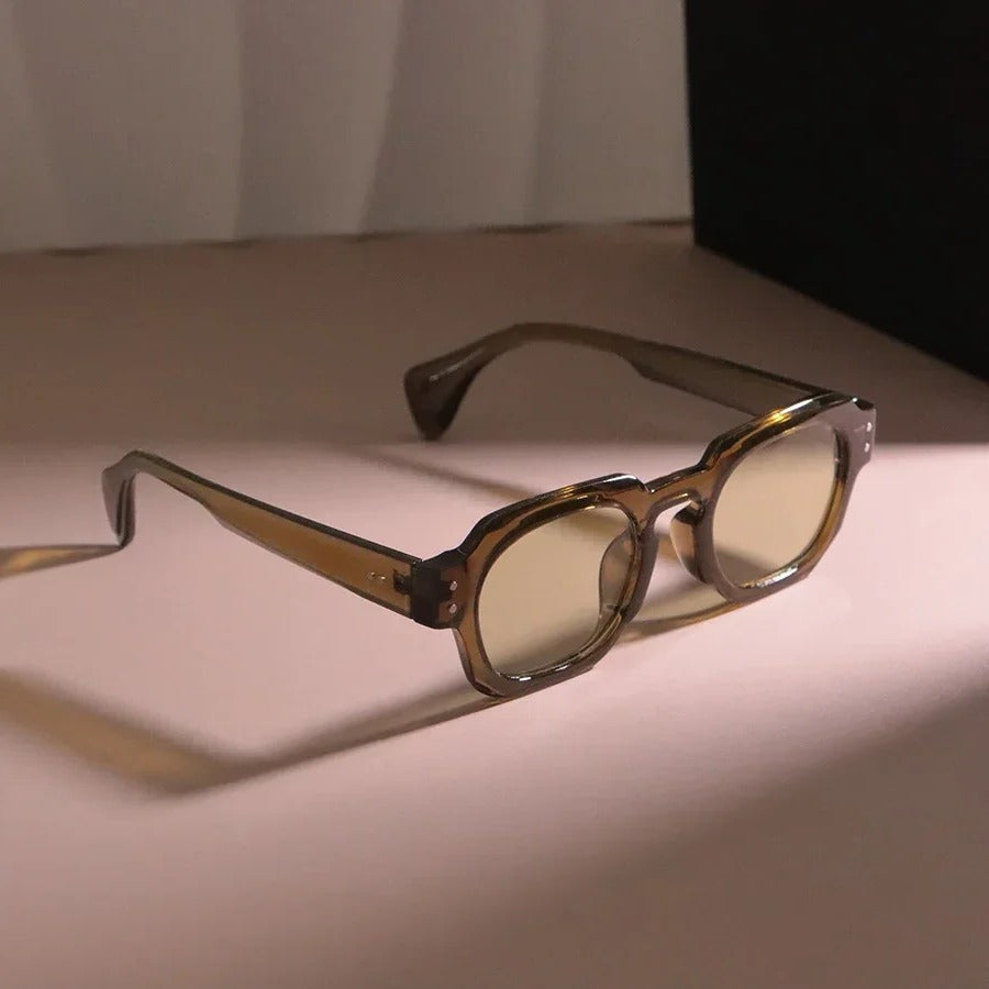 Lunettes de soleil carrées vintage – Légères et stylées
