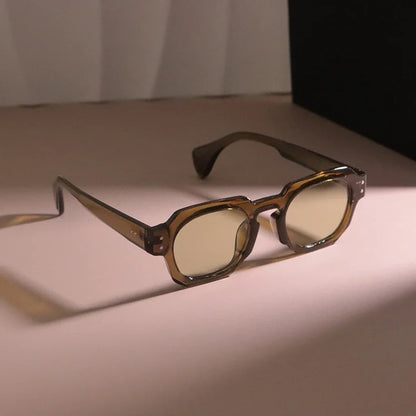 Lunettes de soleil carrées vintage – Légères et stylées