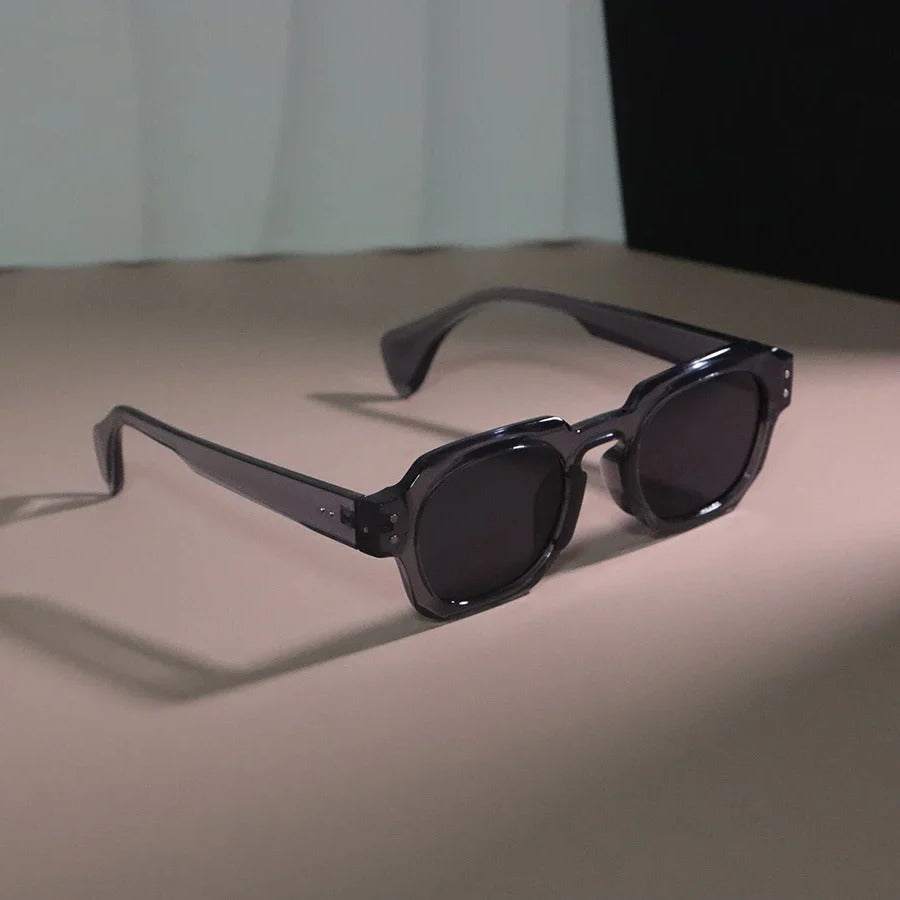 Lunettes de soleil carrées vintage – Légères et stylées