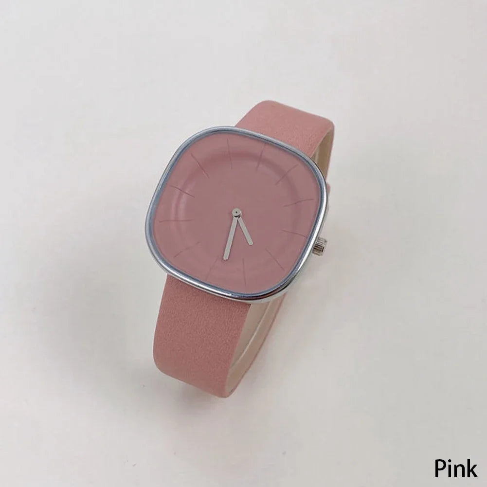 Montre Femme Élégante en Cuir - Design Unique et Confortable Quartz 8