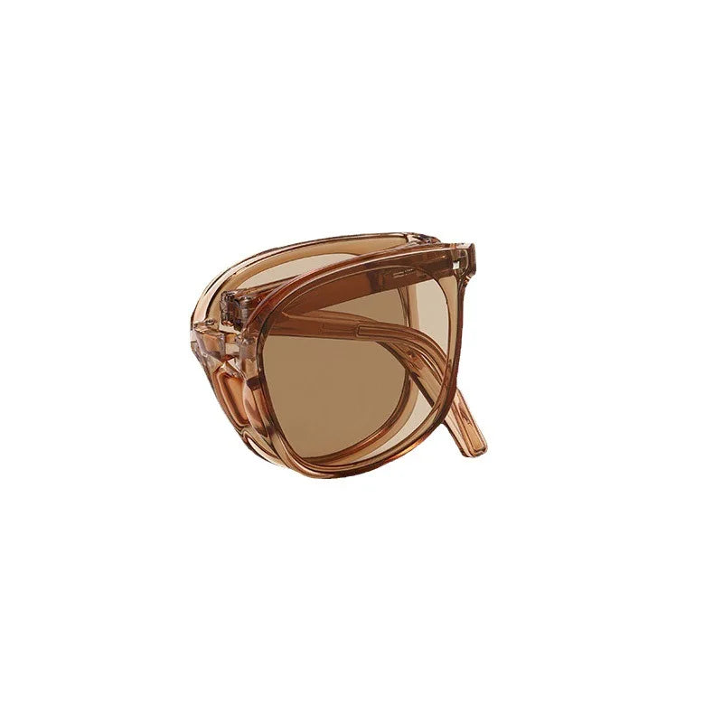 Lunettes de Soleil Pliantes Ultra Légères avec Protection UV – Unisexe pour Hommes et Femmes, Accessoire Portable