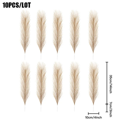 Fausse Pampas 35cm 10 pieces
