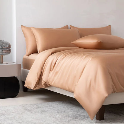 Ensemble Housse de Couette de Luxe 100 % Bambou – 3 Pièces