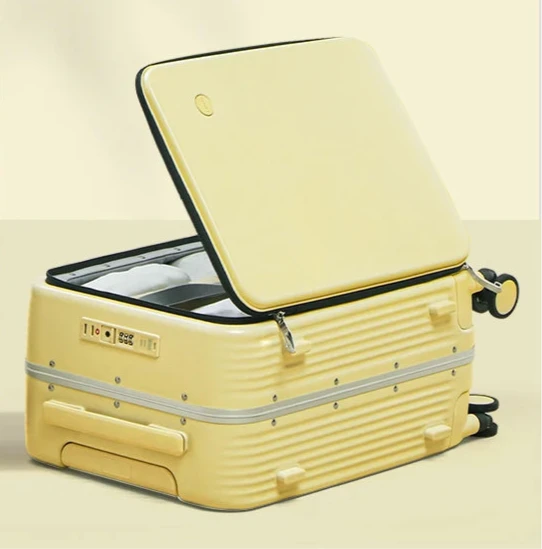 Valise à cadre en aluminium bagage