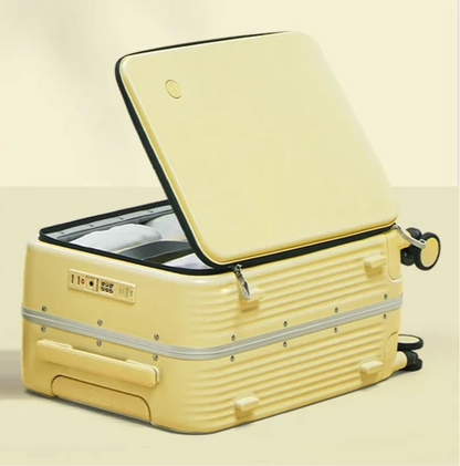 Valise à cadre en aluminium bagage