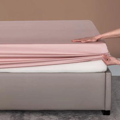 Drap-Housse Haute Qualité 100 % Bambou (Double, Queen, King)