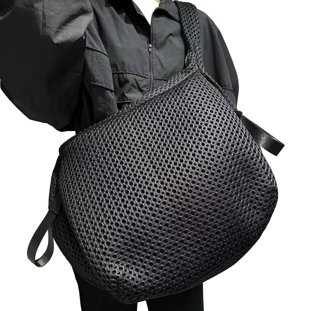 Sac Bandoulière Femme Nylon Léger - Grande Capacité, Design Tendance 4