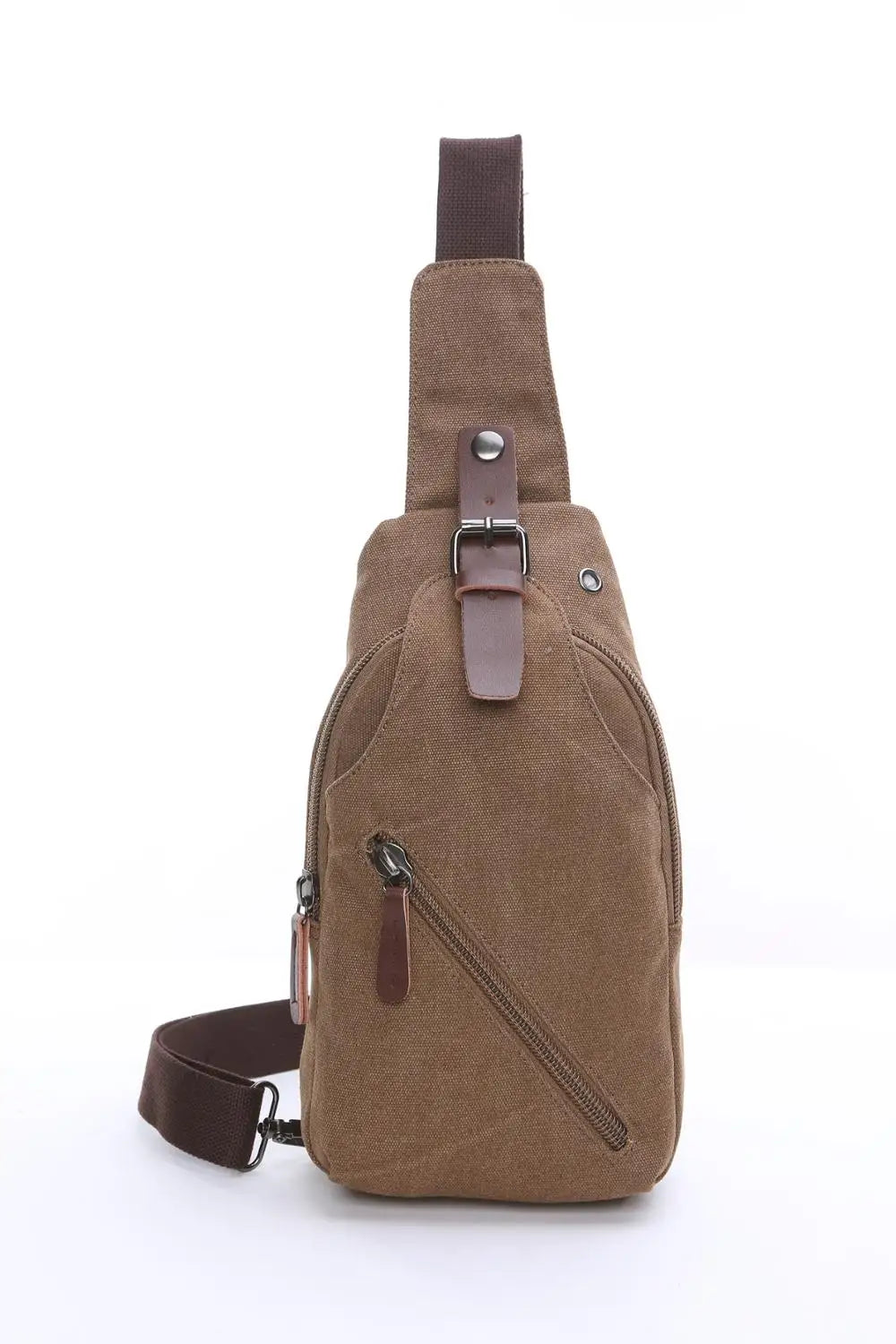Sac Bandoulière Homme - Sac à Bandoulière Haute Capacité Étanche avec Sangle Ajustable 9