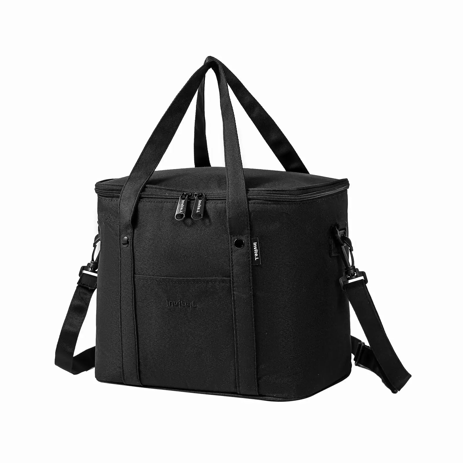 Sac à Déjeuner Isotherme Réutilisable avec Bandoulière – Grande Capacité pour Bureau, Pique-nique et Voyage