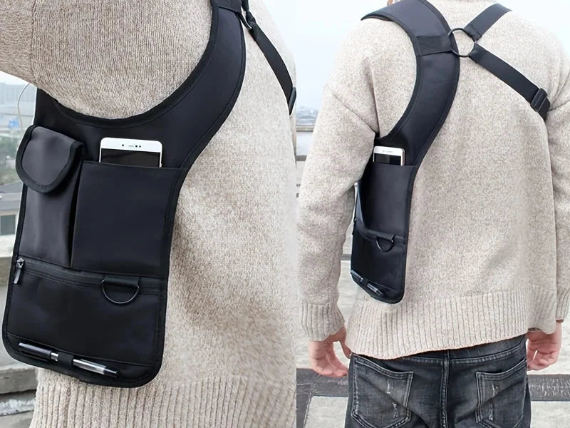 Sac à Dos Anti-Vol en Cuir pour Tablette - Sac à Dos Homme Pratique et Sécurisé 0