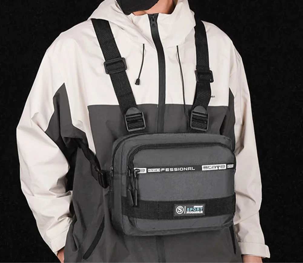 Sac à Dos Molle Homme Anti-Vol en Tissu Oxford Multifonctionnel - Grande Capacité 2