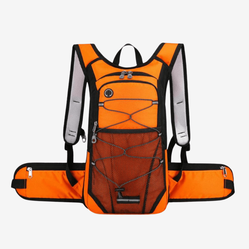 Sac à Dos de Randonnée Imperméable Léger 27 L avec Dos Respirant pour Vélo et Activités de Plein Air