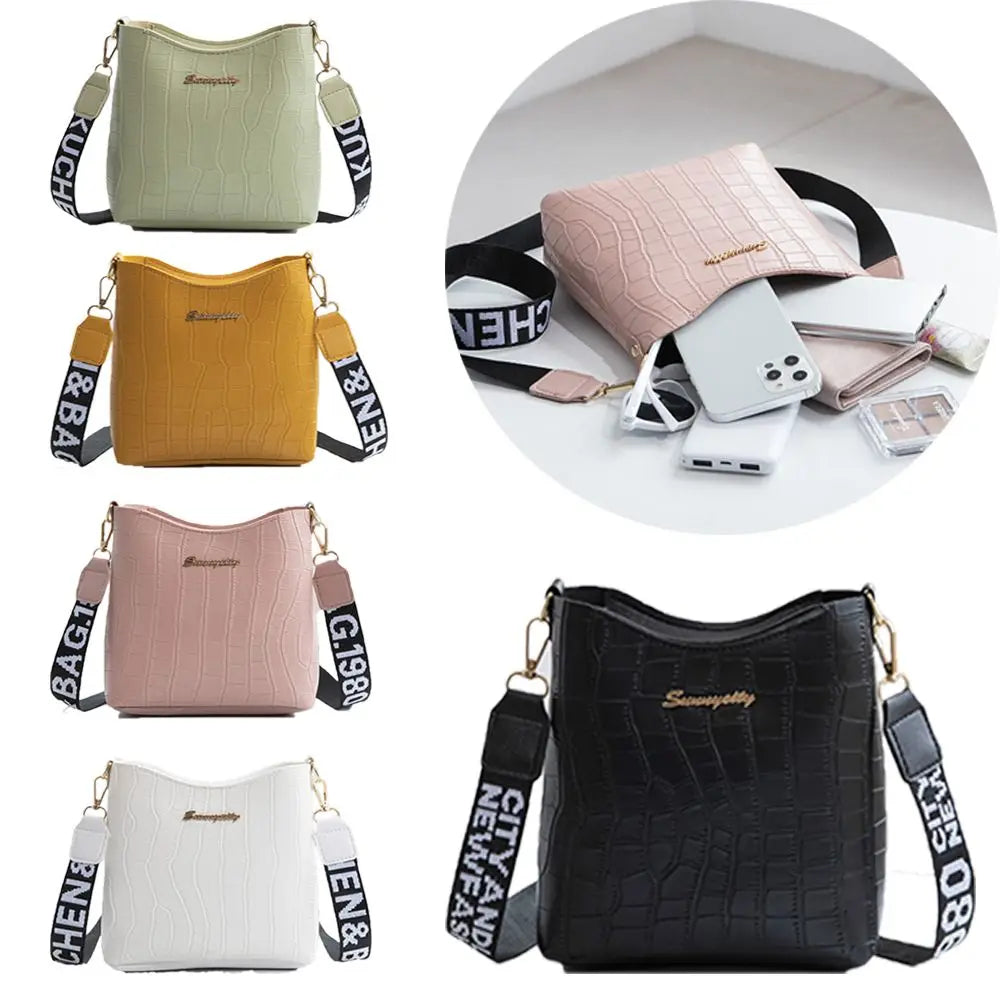Sac à main femme en cuir PU crocodile, sac bandoulière ajustable avec fermeture éclair, dimensions 18,5 x 17 x 7 cm, plusieurs couleurs disponibles