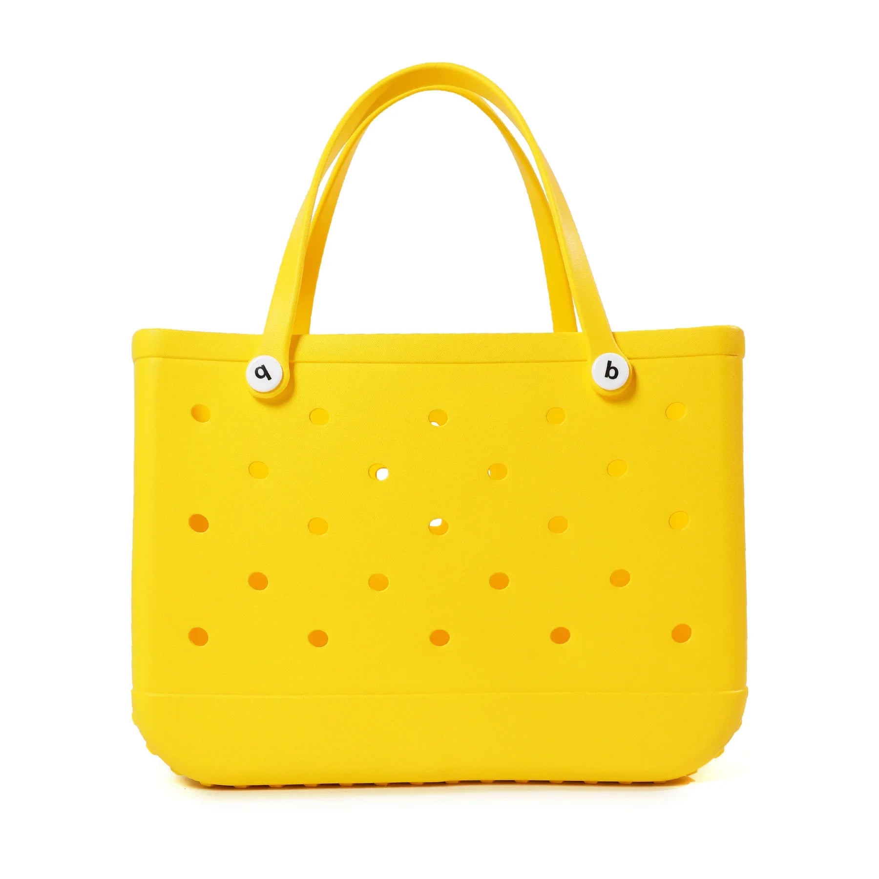 Sac de Plage Extra Large Imperméable en EVA – Grand Panier Plage avec Poignées Confortables, 46 x 32 x 24 cm