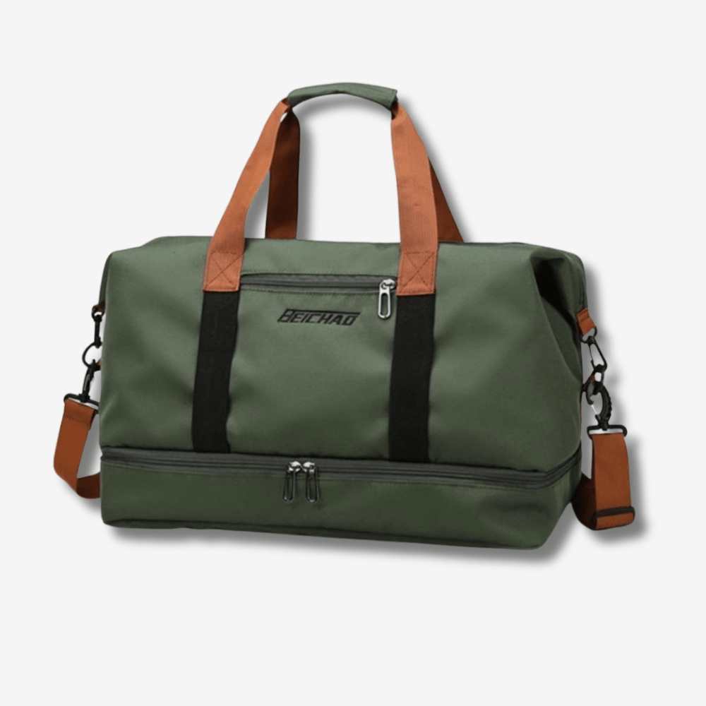 Sac de Sport Léger Résistant à l'Eau pour Randonnée et Camping – 46x28x25 cm, Tissu Oxford 600D