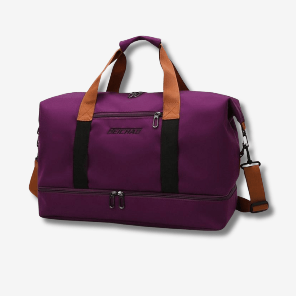 Sac de Sport Léger Résistant à l'Eau pour Randonnée et Camping – 46x28x25 cm, Tissu Oxford 600D