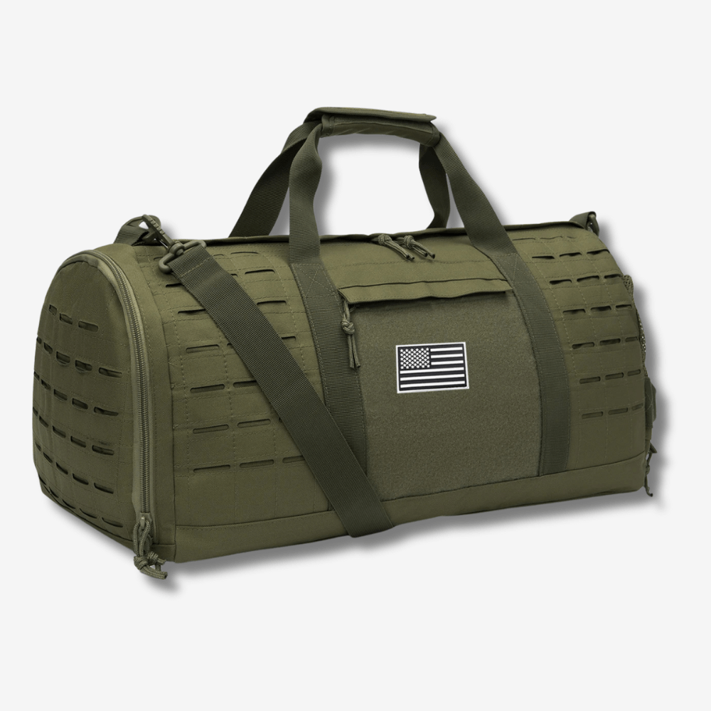 Sac de Sport Polyvalent 40L en Polyester Résistant pour Randonnée et Voyage avec Compartiment à Chaussures et Bretelles Ajustables