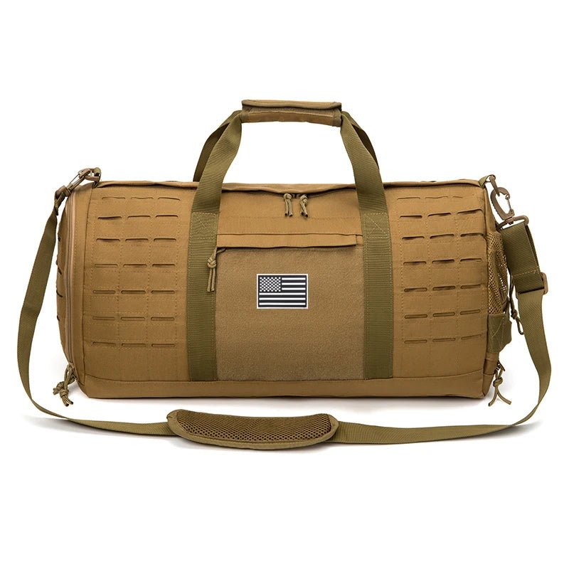Sac de Sport Polyvalent 40L en Polyester Résistant pour Randonnée et Voyage avec Compartiment à Chaussures et Bretelles Ajustables
