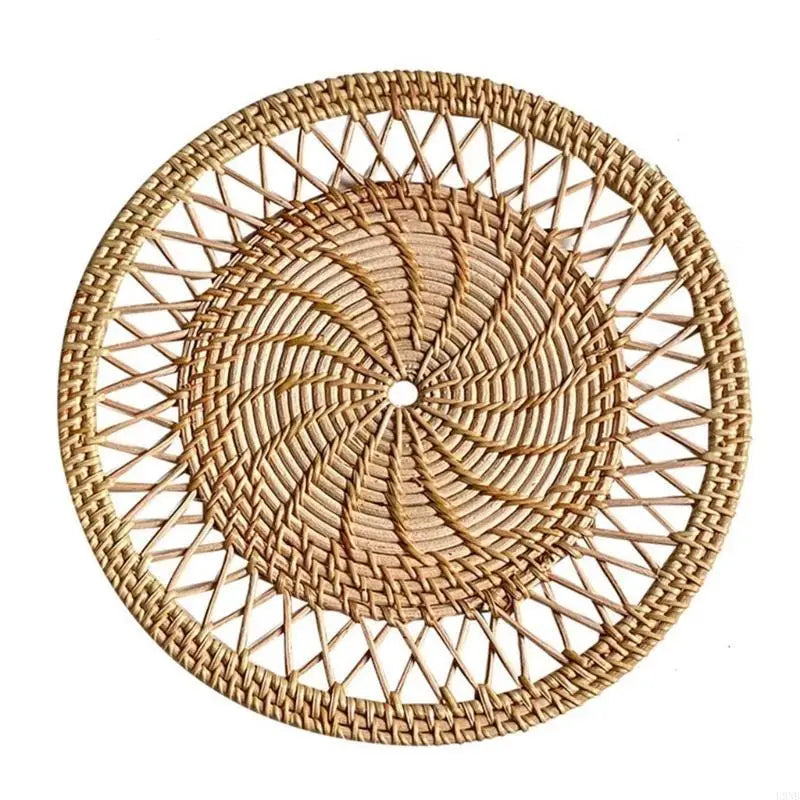 Variant image for Panier Décoratif en Rotin Tissé pour Mur – Élégance Nordique et Rangement Pratique-1