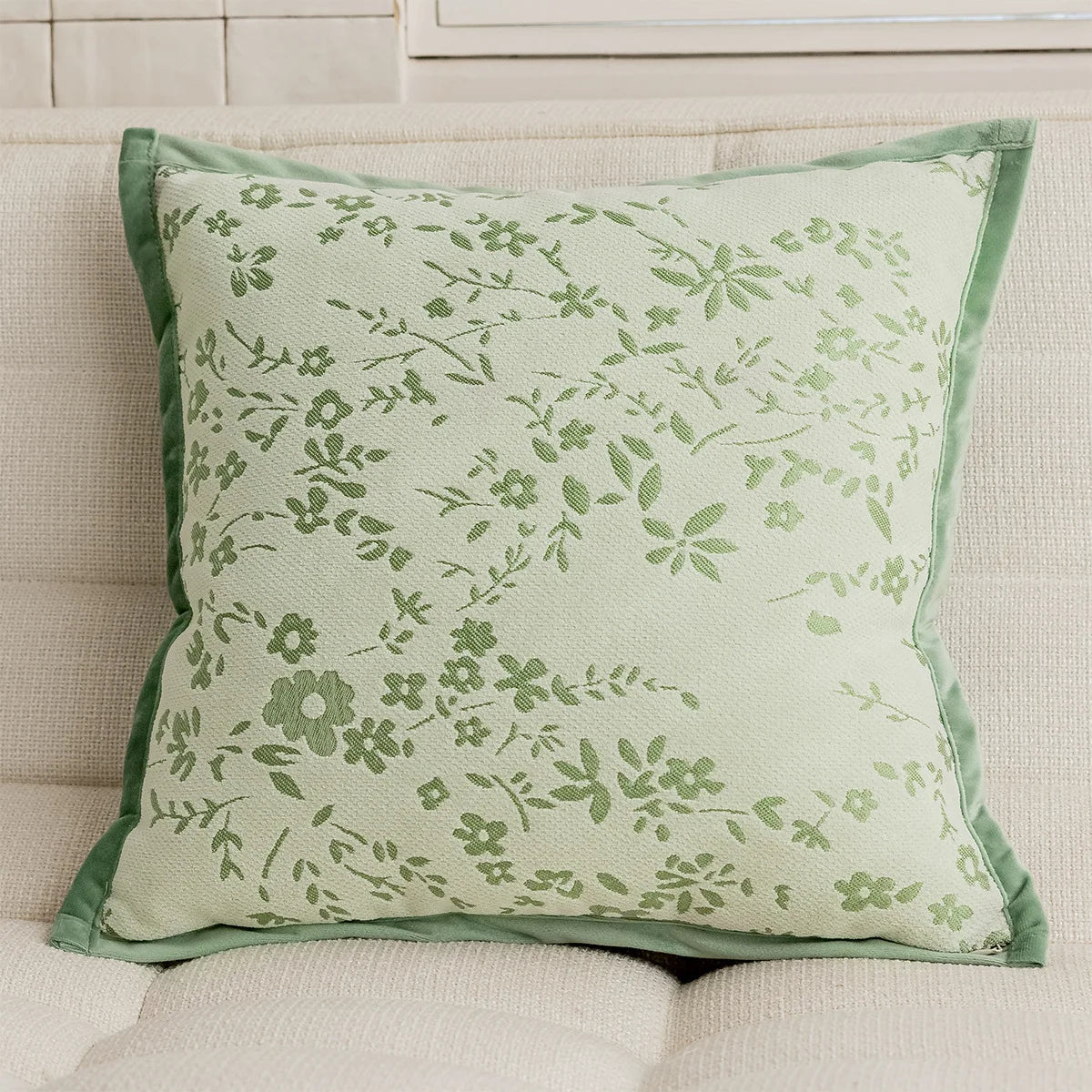 Variant image for Housse de Coussin Déco Jacquard Chic Scandinave 45x45 cm, 50x50 cm, 60x60 cm – Lavable en Machine, Coton/Polyester-7