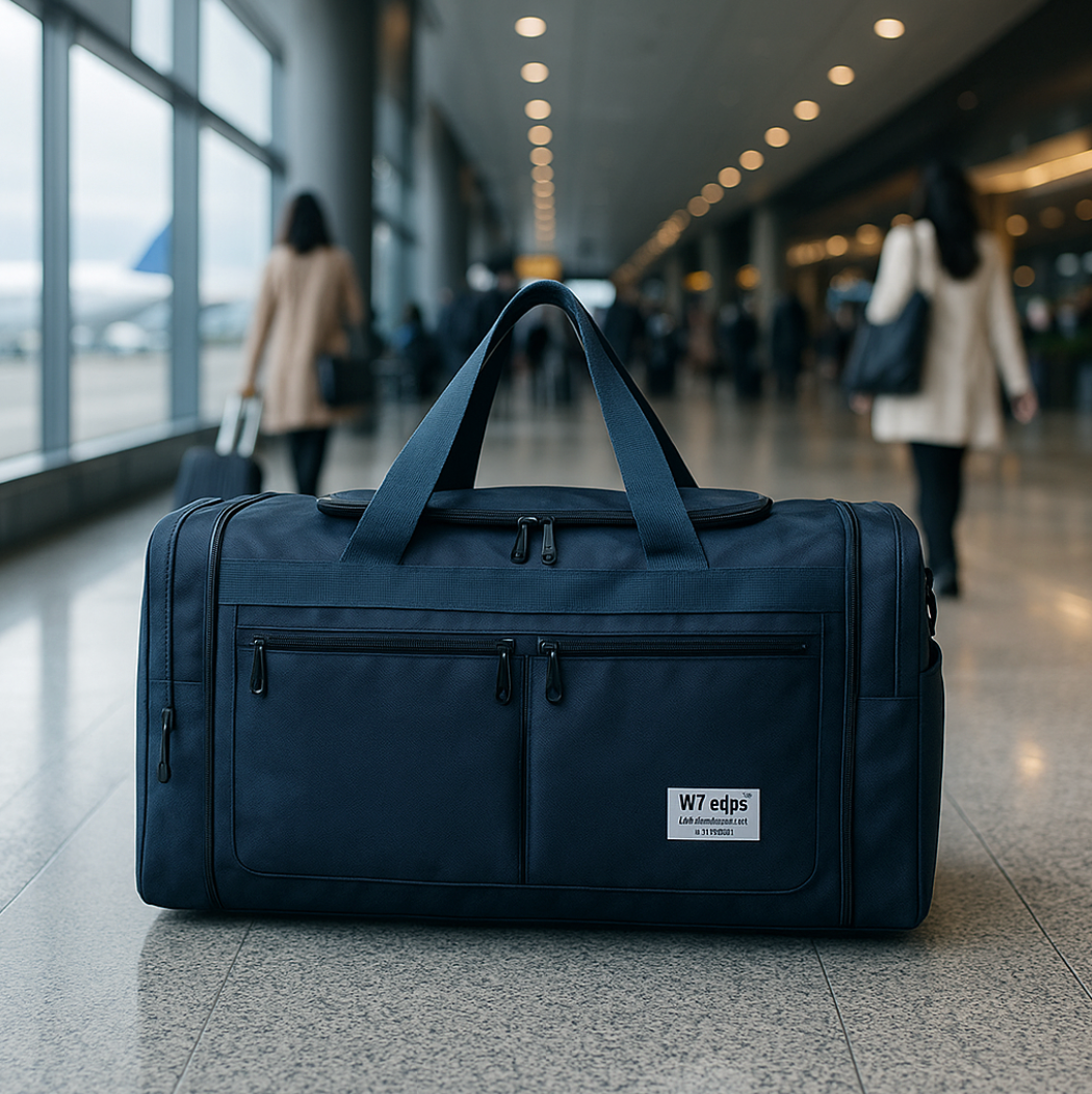 Sac de Voyage Imperméable 70 L avec Compartiment Indépendant et Bandoulière Réglable - Sac Voyage Multifonctionnel pour Femme et Homme