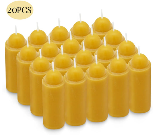 Pack de Bougies d’Urgence en Cire d’Abeille