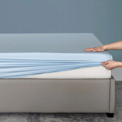 Drap-Housse Haute Qualité 100 % Bambou (Double, Queen, King)
