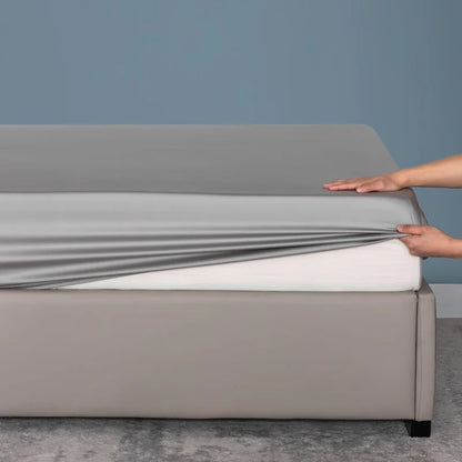 Drap-Housse Haute Qualité 100 % Bambou (Double, Queen, King)