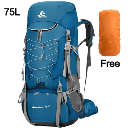 Variant image for Sac à Dos de Randonnée 75 L avec Housse de Pluie et Système d'Hydratation Intégré - Confort Ergonomique, Nylon Durable, Idéal pour Voyages-2