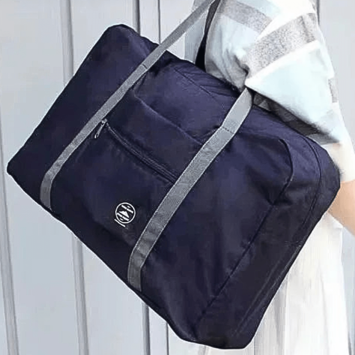 Sac de voyage pliable adaptable sur valise trolley
