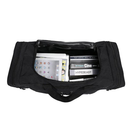 Sac de Voyage Imperméable 70 L avec Compartiment Indépendant et Bandoulière Réglable - Sac Voyage Multifonctionnel pour Femme et Homme