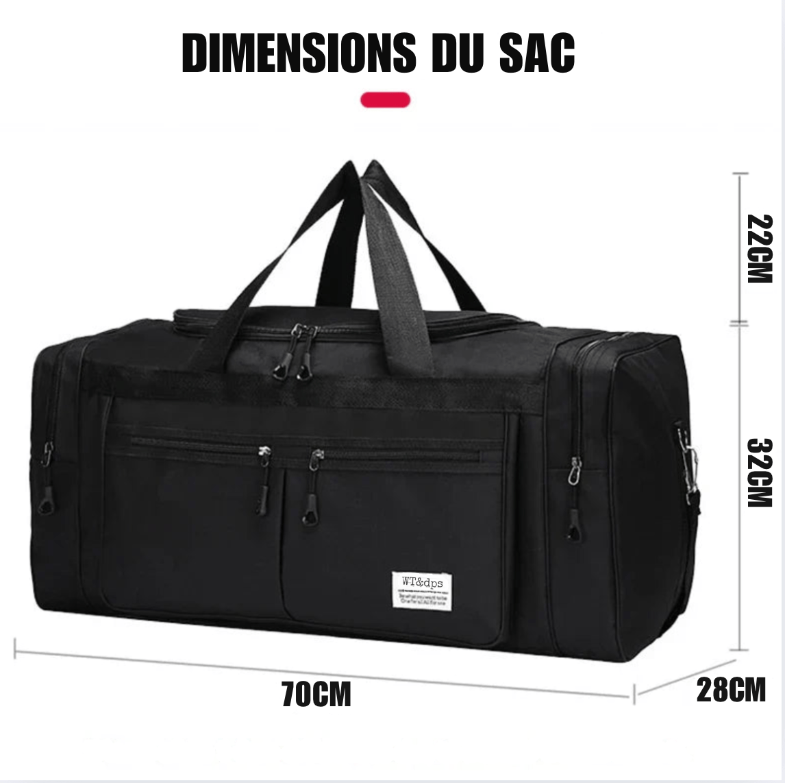 Sac de voyage 70 L