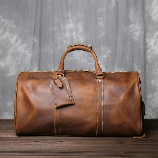 Sac de voyage en cuir Vachette