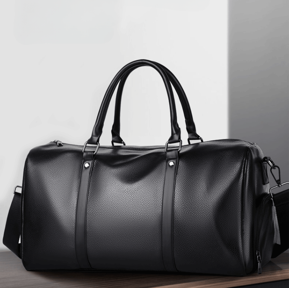 Sac de voyage homme cuir noir