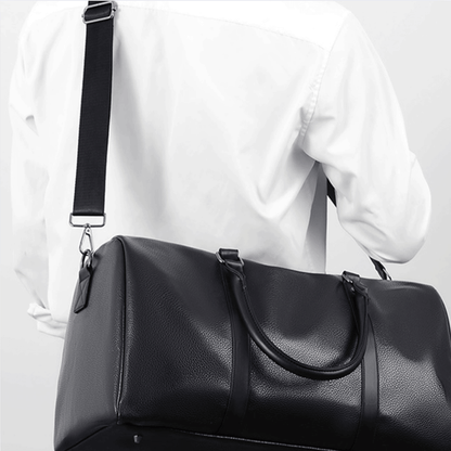 Sac de voyage homme cuir noir