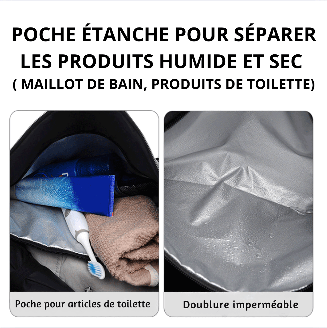 Sac de voyage homme cuir noir