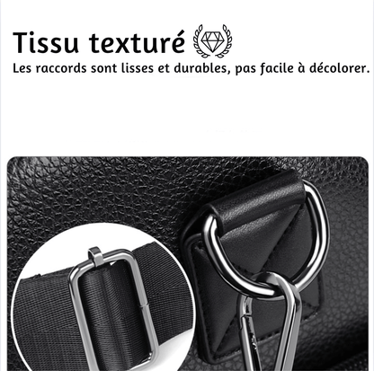 Sac de voyage homme cuir noir