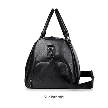 Sac de voyage homme cuir noir
