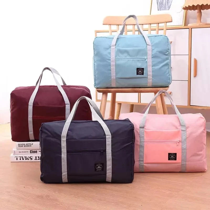 Sac de voyage pliable adaptable sur valise trolley